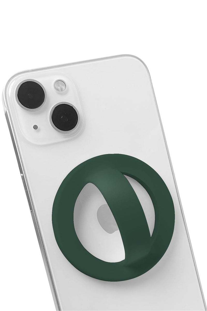 Premium Magnetic Phone Grip Advanced Enhanced for iPhone with MagSafe Technology Green - Image 5