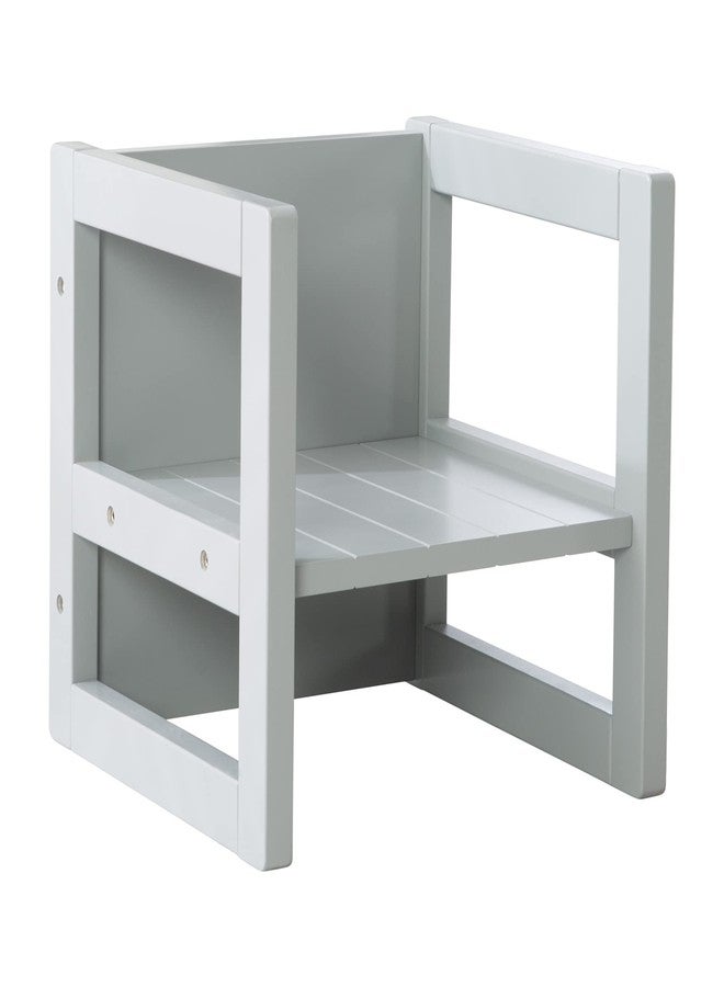 Roba-Kids Country-Farmhouse: Children's Gray Kids Chair - Image 2
