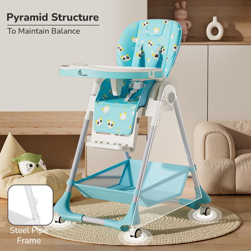 R for Rabbit Marshmallow High Chair - Adjustable & Reclining - Image 4