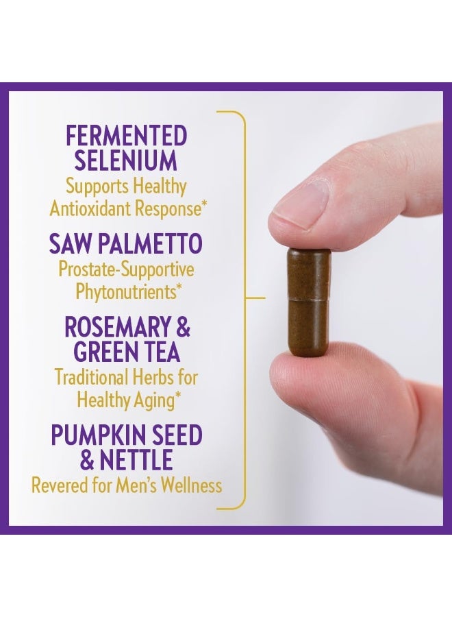 New Chapter Prostate Supplement - Prostate 5LX with Saw Palmetto + Selenium for Prostate Health - 120 ct Vegetarian Capsule - Image 3