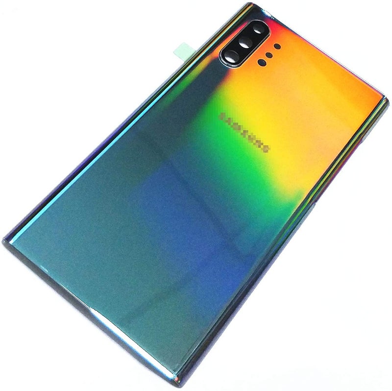 ZVB Galaxy Note 10 Plus Back Cover Glass Housing Door Replacement with Camera Lens Parts for Samsung Galaxy Note10+ Note10 Plus 5G +Tools (Aura Glow) - Image 3