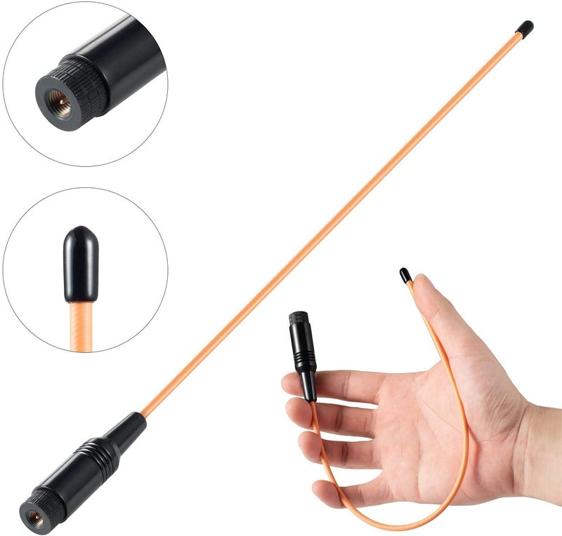 eifagur Extended Long Range Upgrade Flexible Receiver Orange Antenna for Garmin GPS Alpha 100 200 200i Astro 220 320 430, Eifagur - Image 3