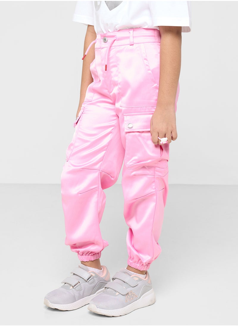 HUGO - Kids Cargo Trousers - Image 1