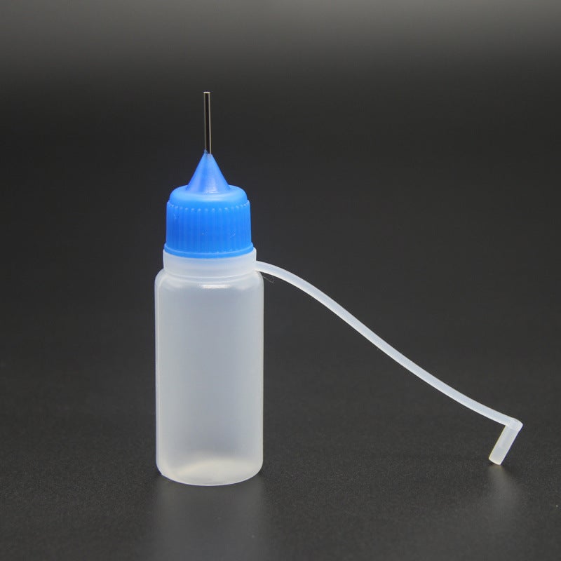 Generic 10ml Colorful Syringe Bottles for Cosmetics Blue 