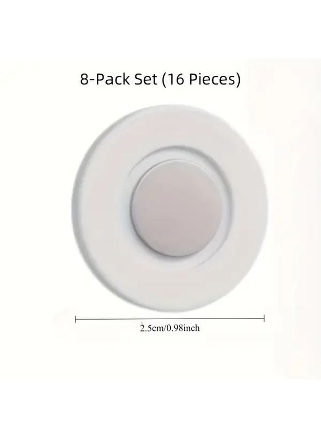 16pcs Magnetic Holders For Remote Controls TV And Air Conditioning No Drilling Wall Mounting - Image 4