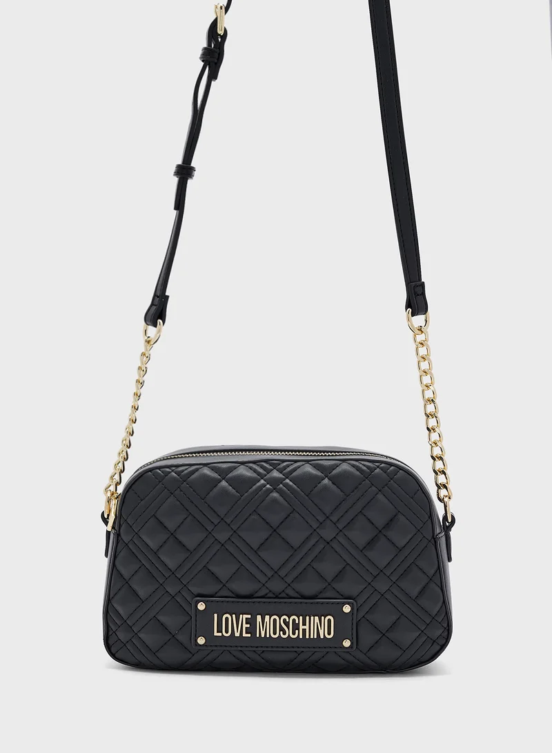 Love Moschino BLACK QUILTED PU BLACK QUILTED PU