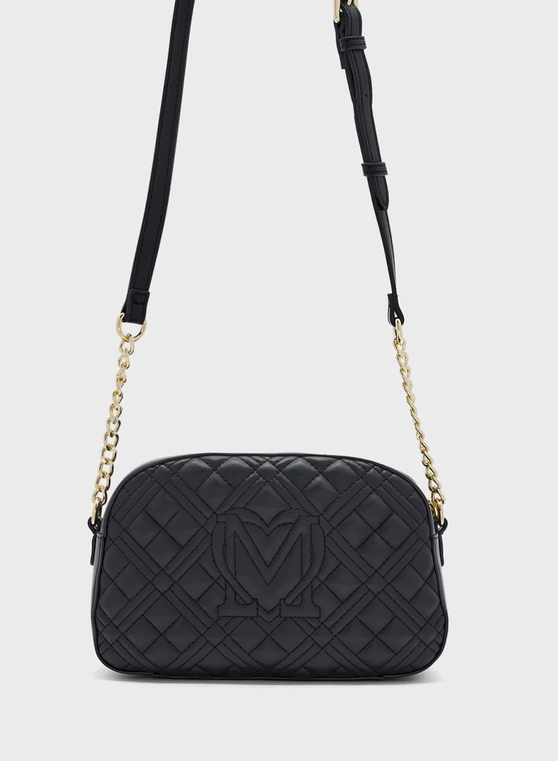 Love Moschino BLACK QUILTED PU BLACK QUILTED PU