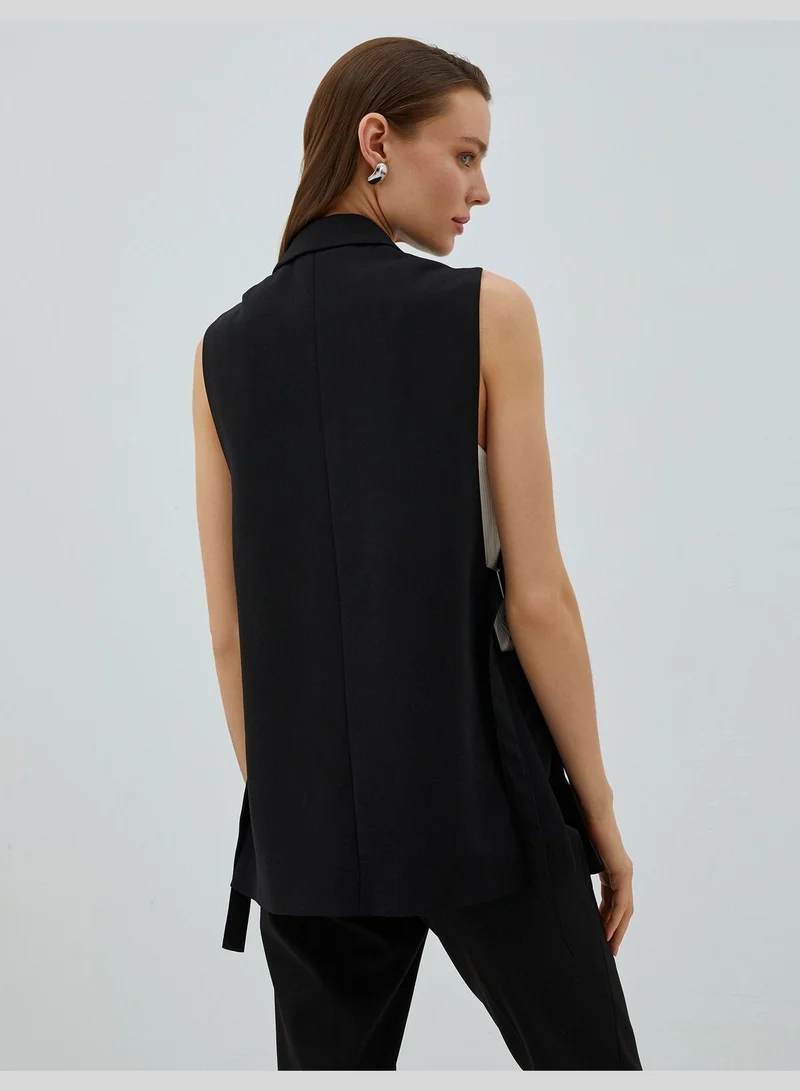 كوتون بليزر فيست بحزام بزر واحد