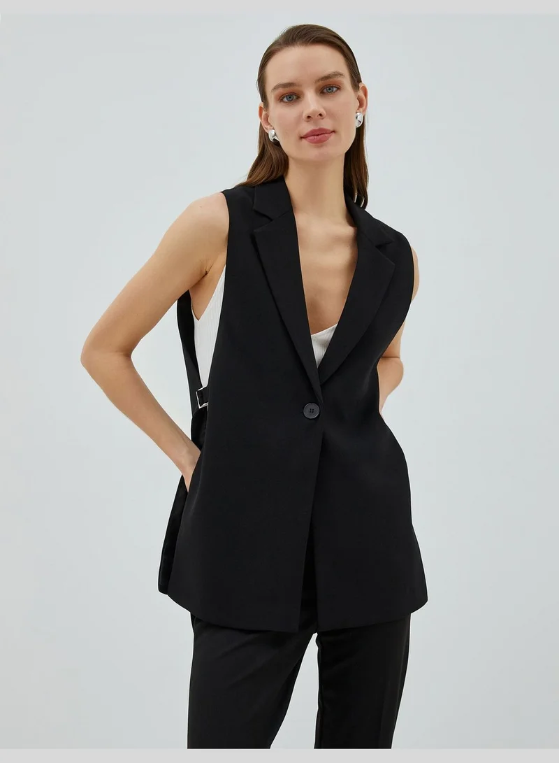 كوتون بليزر فيست بحزام بزر واحد