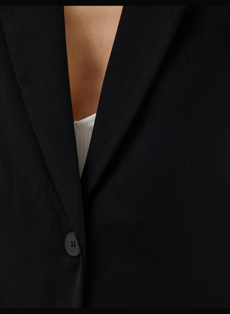 كوتون بليزر فيست بحزام بزر واحد