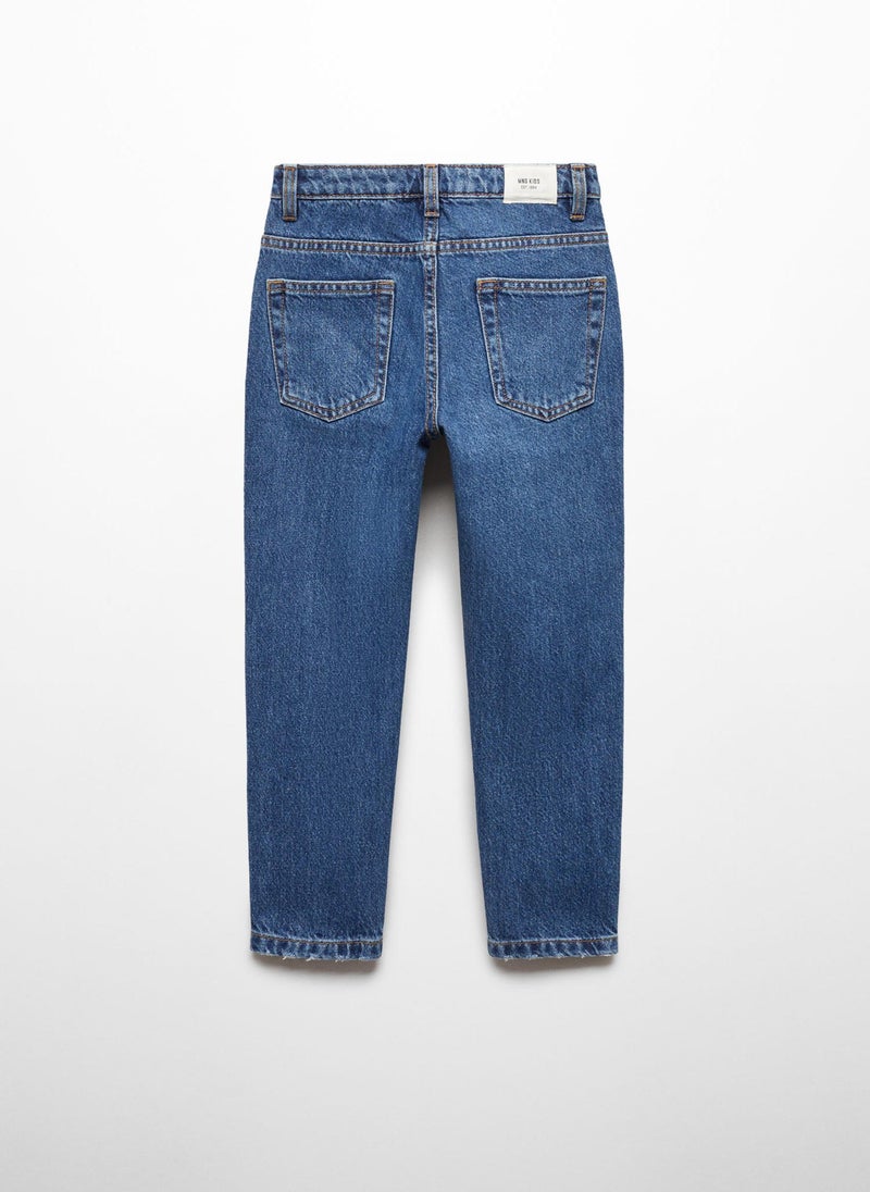MANGO - Kids Ripped Jeans - Image 1