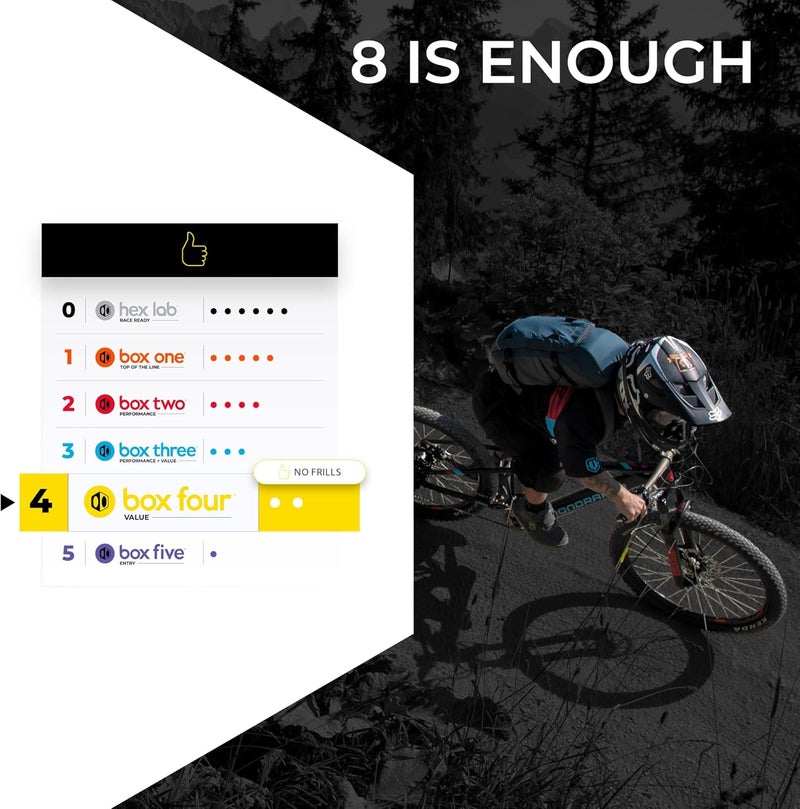 Box Four 8 Speed E-Bike Shifter 1 Gear Per Click, Non E-Bike Shifter 2 Piece Pull Lever up to 3 Gears Per Click Bicycle Shift Lever Cable for Mountain Bike Shifters, MTB, Bicycle Gear Shifter Cycling - Image 4