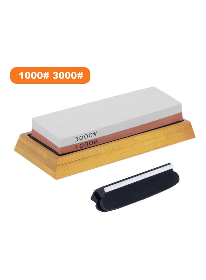 NIBEMINENT 1000/3000 Grit Double-Sided Sharpening Stone Multicolour 24.00 X 6.50 9.50cm - Image 2