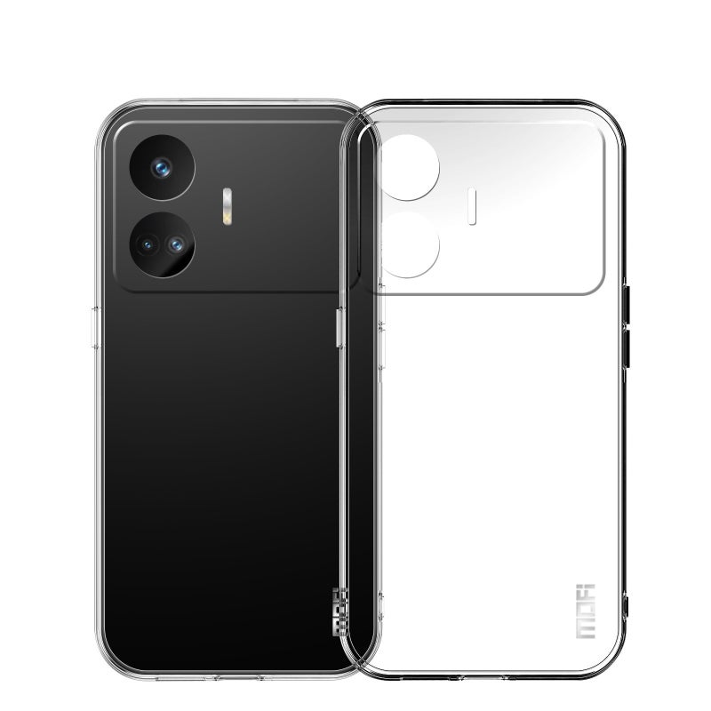 HuHa Case Cover For Realme GT Neo5 SE MOFI Ming Series Ultra-thin TPU Phone Case(Transparent) - Image 1