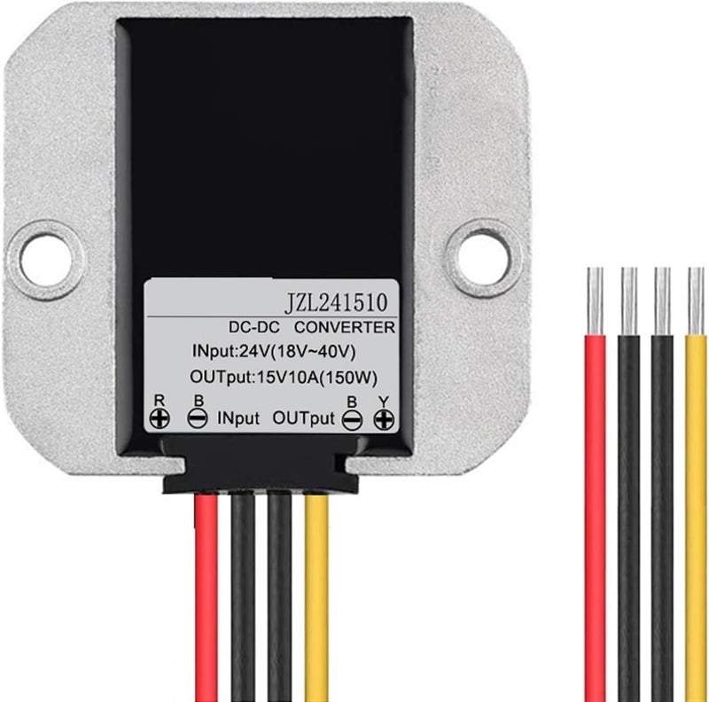 24 Volt Step Down to 15 Volt 5A mps Regulator Converter 24V-15V 5A 6A 8A 10A Car Power Converters(24V to 15V 10A) - Image 1