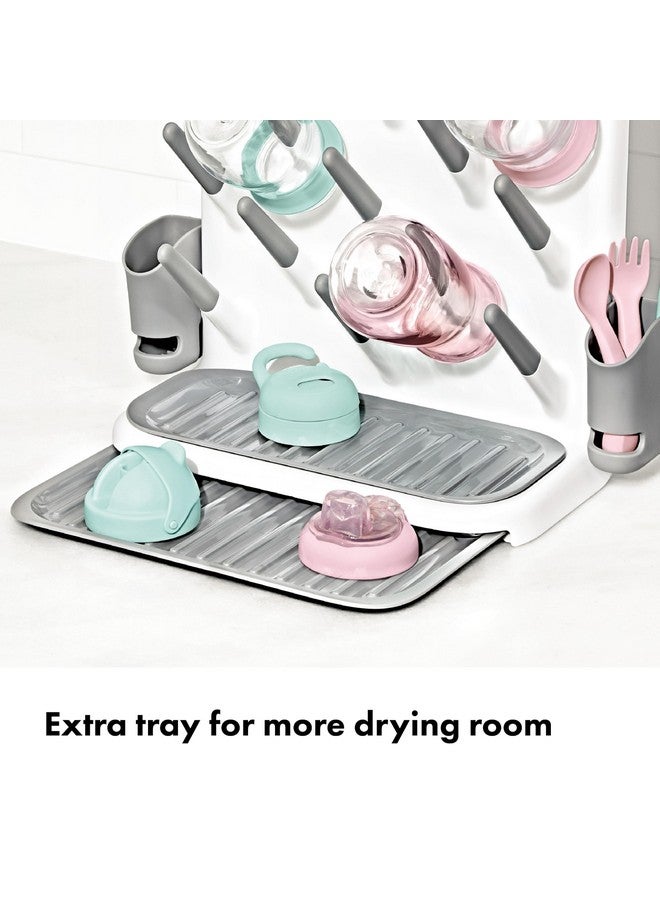OXO Tot Expandable Drying Rack - Space-Saving Drying Rack | Newborn and Baby Essentials | Breastfeeding Essentials | Dry Baby Bottles | Save Space in Kitchen - Image 3