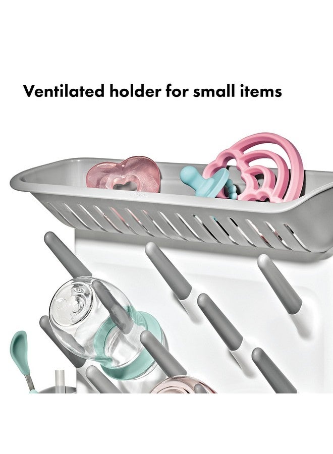 OXO Tot Expandable Drying Rack - Space-Saving Drying Rack | Newborn and Baby Essentials | Breastfeeding Essentials | Dry Baby Bottles | Save Space in Kitchen - Image 5