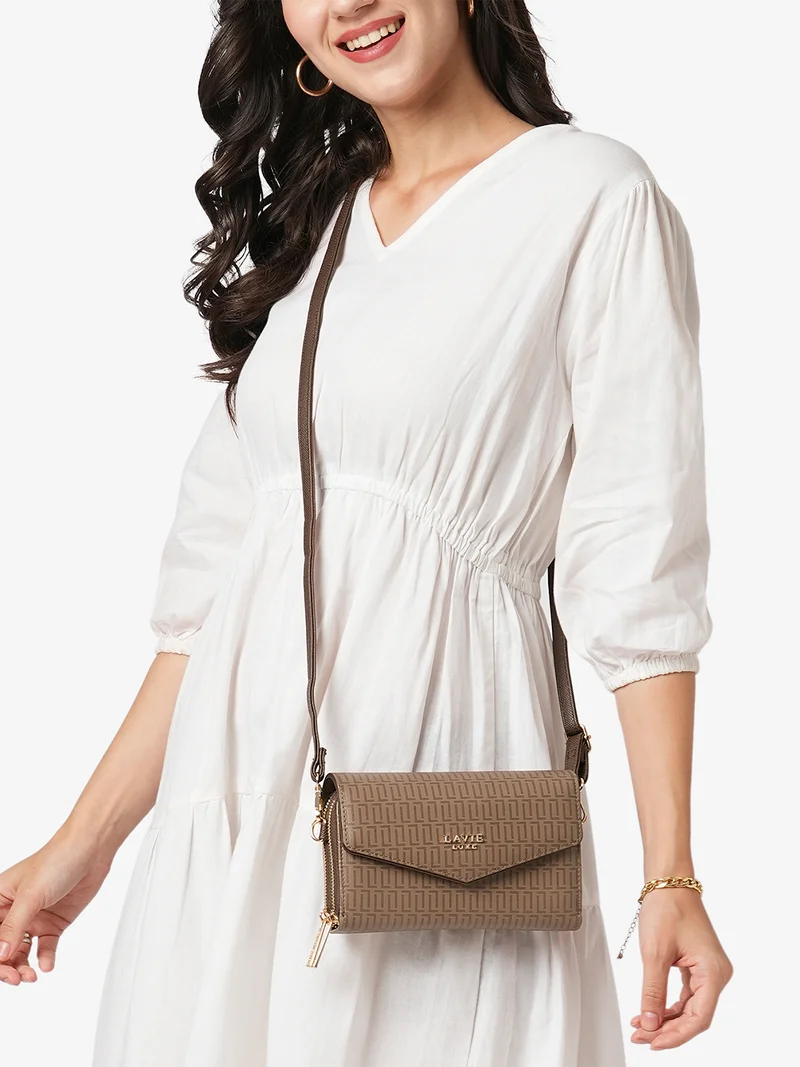 Lavie Luxe Women's Mono Sally25 2 c wallet (Coffee)