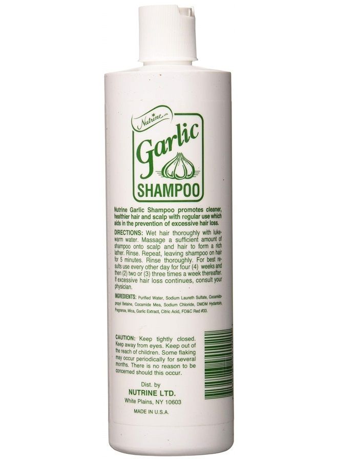 Nutrine Garlic Shampoo 16 oz. Unscented - Image 2