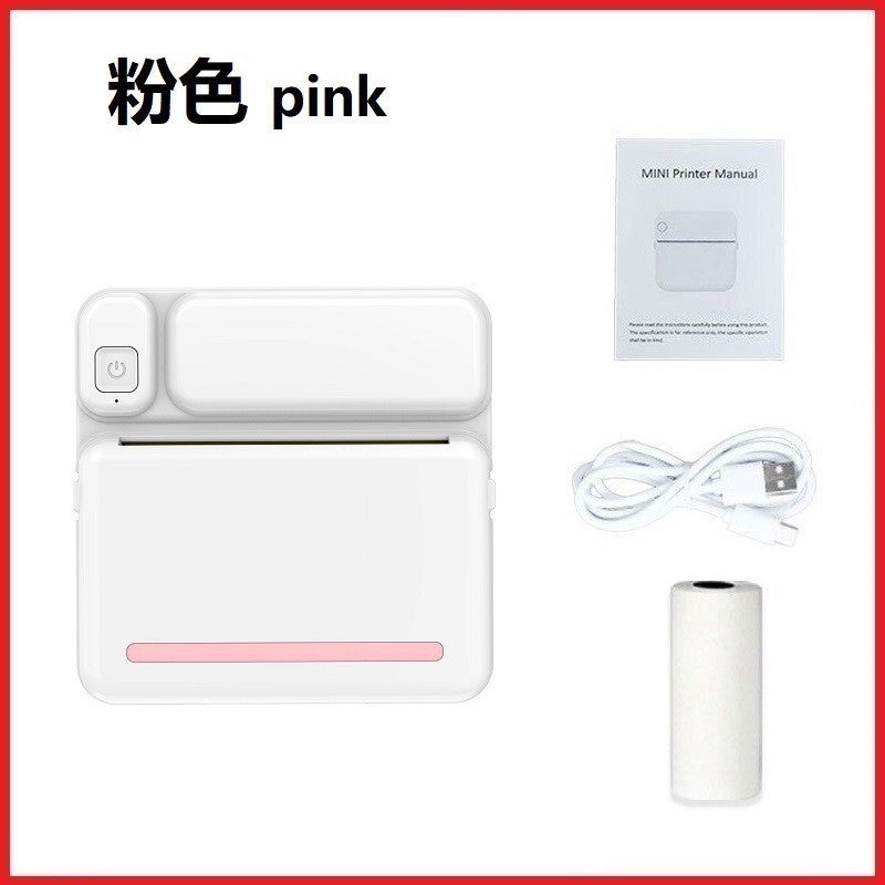 Mini Bluetooth Thermal Printer for Photos and Notes - Portable Wireless Printer Compatible with iOS &  Android - Image 1