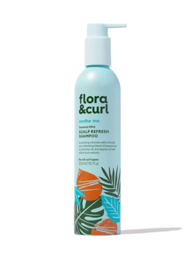 فلورا آند كيرل Soothe Me Coconut Mint Scalp Refresh Shampoo