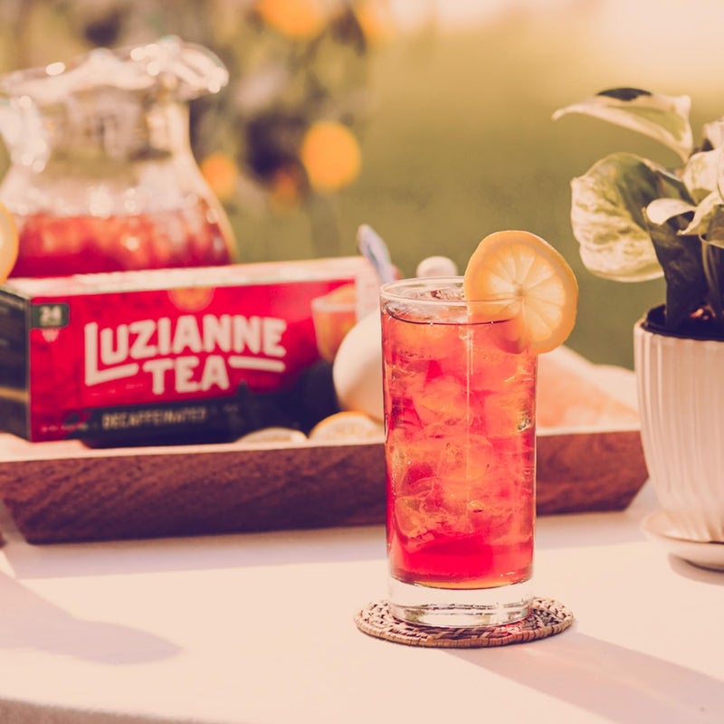Luzianne Decaffeinated Iced Tea Bags, Family Size, 24ct Box (Pack of 6) - Image 3