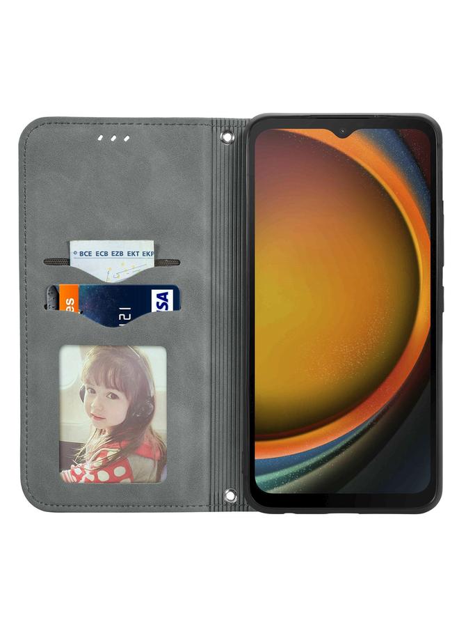 اس-توب جراب لهاتف Samsung Galaxy XCover 7 جراب هاتف جلدي مغناطيسي بملمس كلاسيكي - Image 3