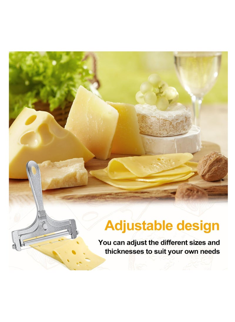 Oasisgalore - Stainless Steel Wire Cheese Slicer - Butter and Cheese Cutter with Shovel - Image 1