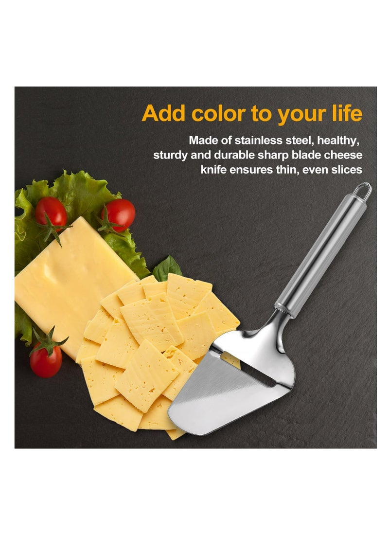 Oasisgalore - Stainless Steel Wire Cheese Slicer - Butter and Cheese Cutter with Shovel - Image 1
