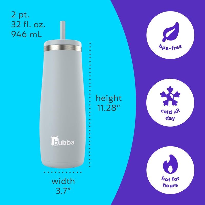 Bubba 32 oz Radiant Tumbler Without Case  Rubberized Light Stone - Image 4