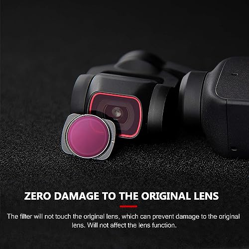 Careflection Professional Filter for DJI OSMO Pocket 2 /DJI Pocket 1 Camera Lens Glass Magnetic Cover Optical Multi Layer Coated Quick Release Kit: Anti-Scratch,Dust Protective (CPL) - Image 5