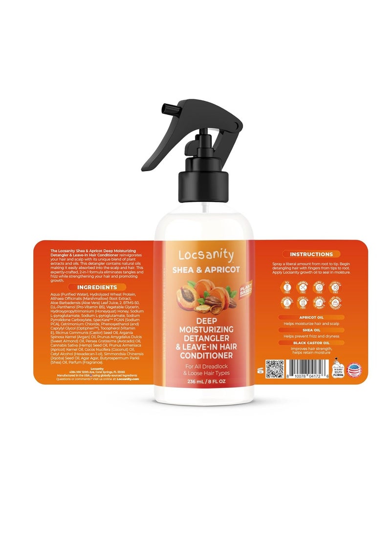Locsanity Locsanity Shea & Apricot Loose, Natural, Dreadlock Strength & Growth Formula  - Image 2