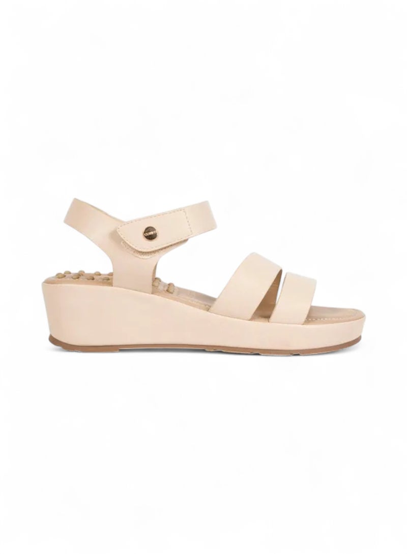 Bata Comfit Wellness Wedge Sandals - Image 1