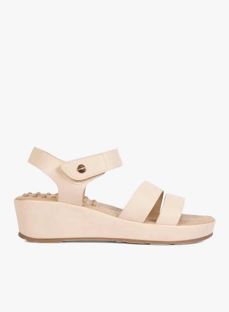 Bata Comfit Wellness Wedge Sandals - Image 1