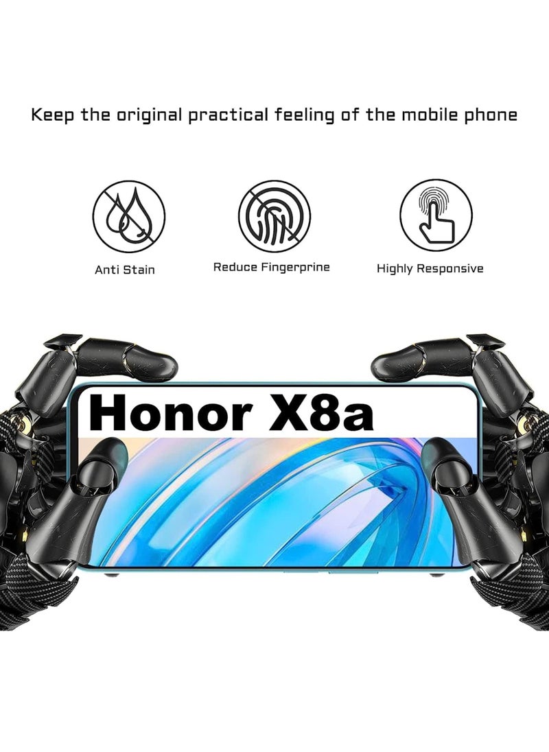 Generic - 2 Pieces For Honor X8A Tempered Glass Screen Protector – High Transparency, Delicate Touch, Anti-Explosion, Smooth Arc Edges, Easy Installation, Screen Protector for Honor X8A - Image 1