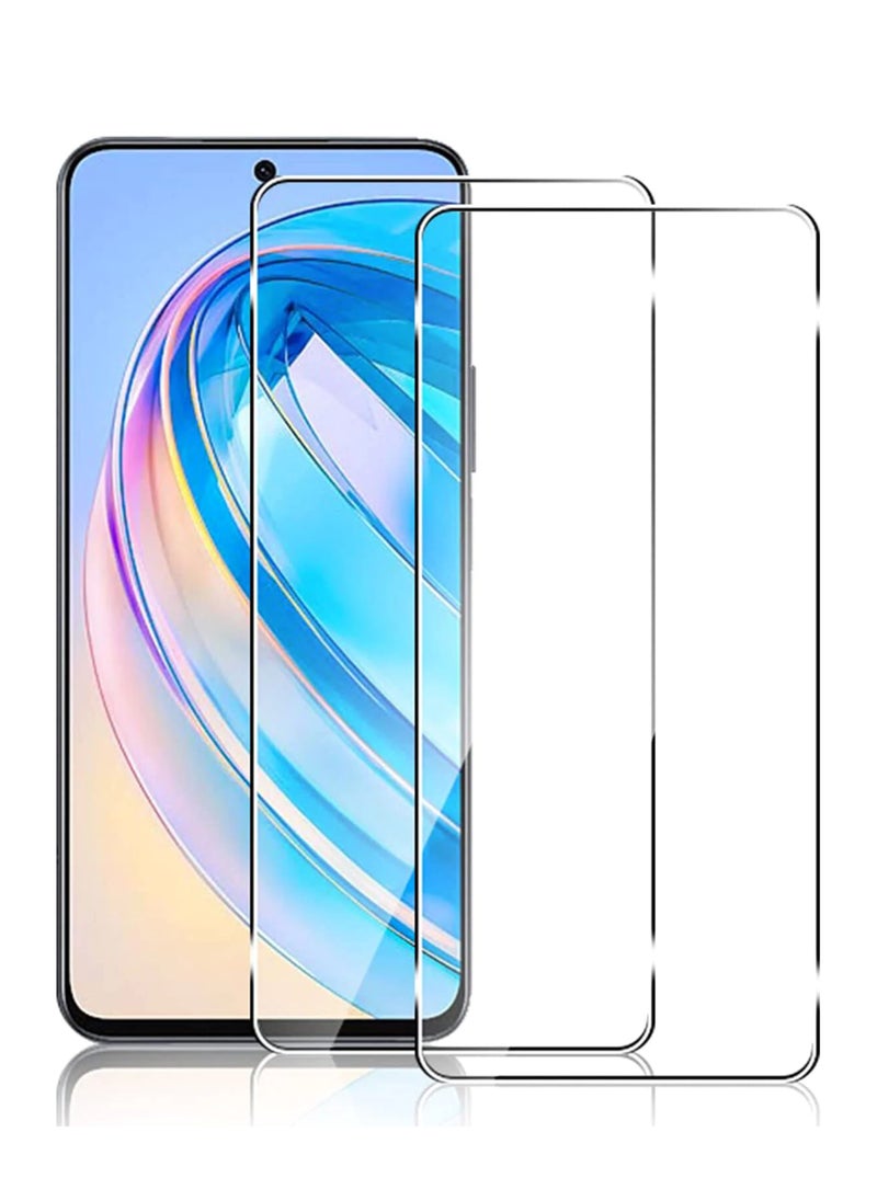 Generic - 2 Pieces For Honor X8A Tempered Glass Screen Protector – High Transparency, Delicate Touch, Anti-Explosion, Smooth Arc Edges, Easy Installation, Screen Protector for Honor X8A - Image 1