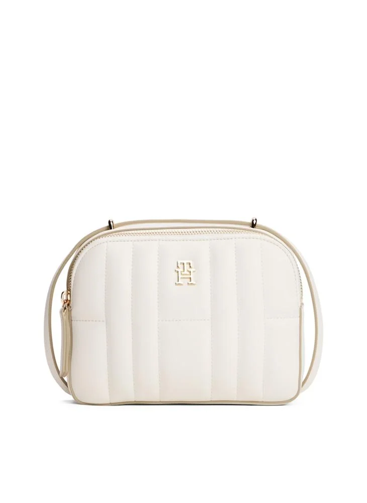TOMMY HILFIGER Logo Detailed Zip Through Camera Bag
