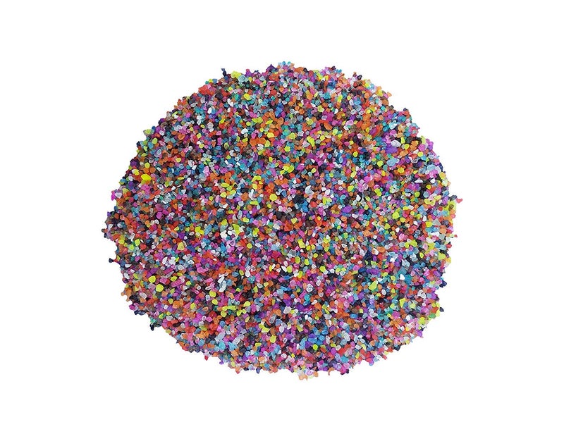 Maalavya Sugar Size Crystal Sand for Home and Garden Decor, Aquarium Substrate (Multi Color, 950 Grams) - Image 1