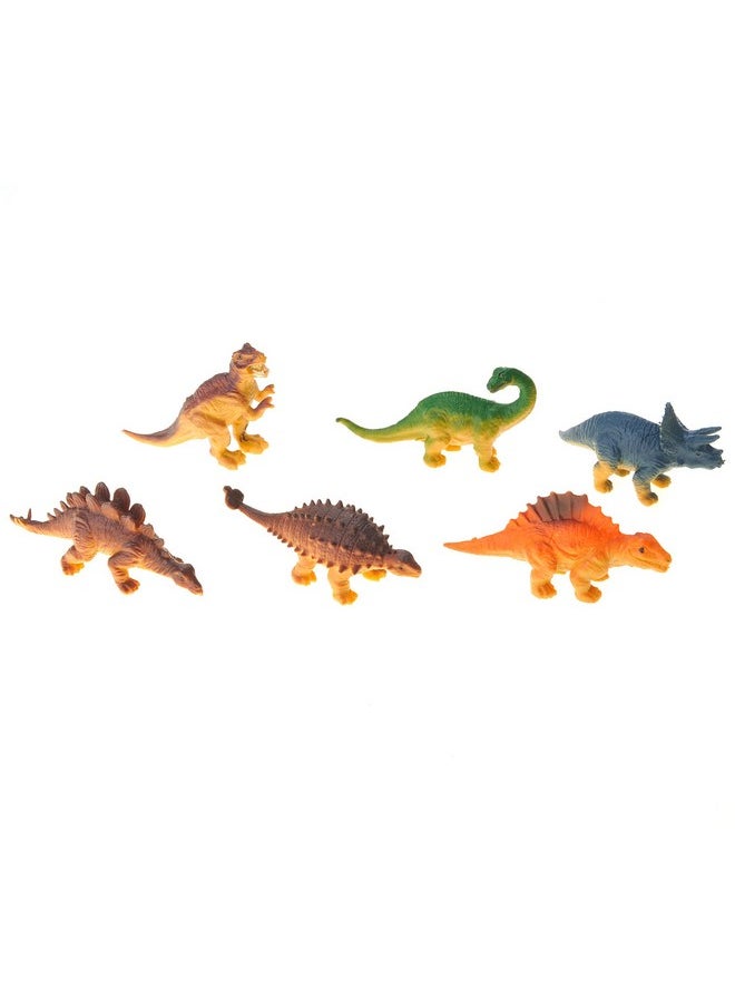 PowerTRC PowerTRC Jurassic Dinosaur Figures Playset with Trees, Rocks, Playmat & Container, Create a Realistic Prehistoric Dino Park, Dinosaur Toys for Kids 3-5, Gift for Boys and Girls 3 4 5 6 7  - Image 3