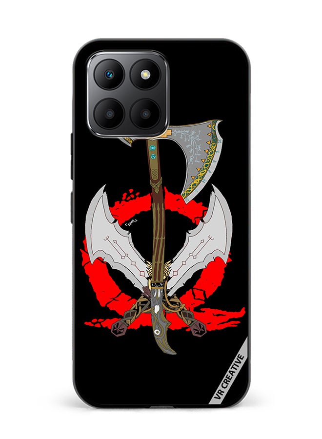 VR CREATIVE Protective Case Cover For Honor 70 Lite God Of War Weapons Design Multicolour - Image 1