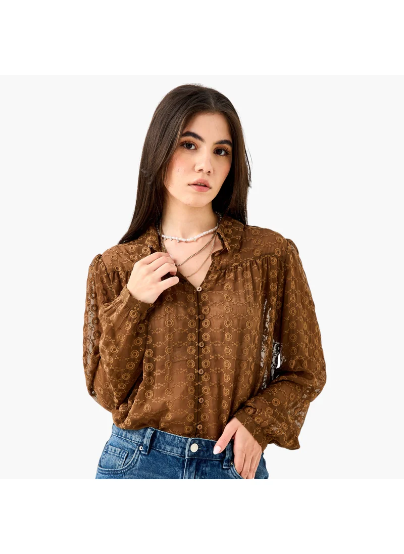 Lee Cooper Lee Cooper Embroidered Shirt