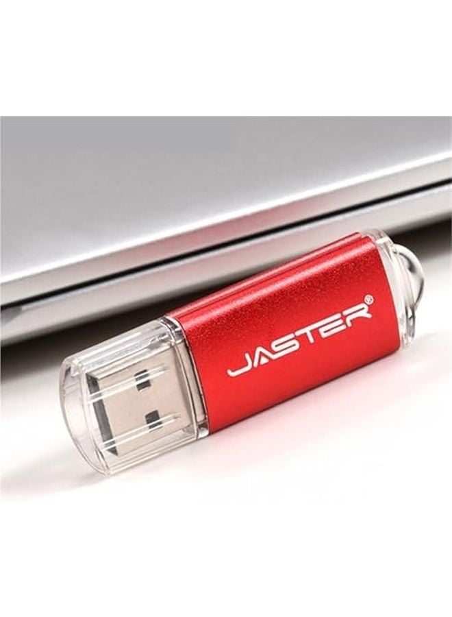 Purple 32GB USB 2 0 Flash Drive With Key Chain 9 Colors Pendrive Gift - Image 4