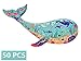TPQKA Puzzles for Kids Ages 46 50 Pieces Whale Animal Shaped Floor Jigsaw Puzzles for Kids 6 7 8 9 10YearOld Boys Girls Birthday Easter Holiday Party Favors Educational Learning Toys Gifts - Image 2