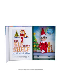 The Elf on the Shelf The Elf on the Shelf® Blue Eyed Girl with Claus Couture Collection® Gifts & Glamour Party Dress  - Image 2