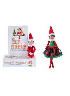 The Elf on the Shelf The Elf on the Shelf® Blue Eyed Girl with Claus Couture Collection® Gifts & Glamour Party Dress  - Image 4