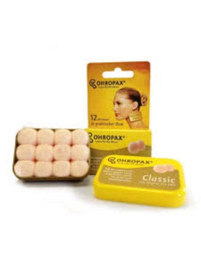 Ohropax Classic Ear Plugs Wax 12units - Image 3