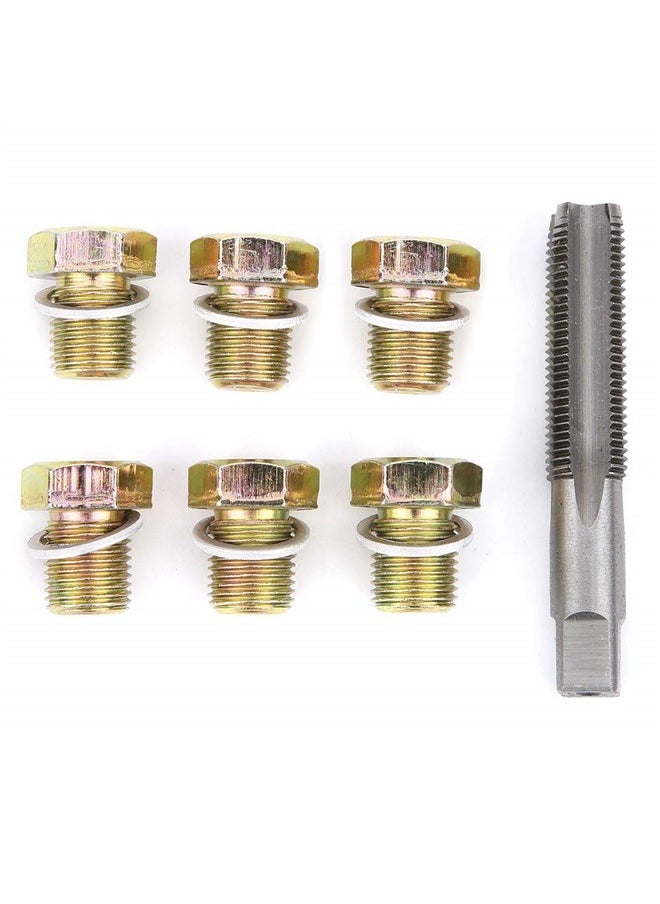 Generic Thread Tool Set,M13 x 1.25MM Oil Drain Plug Tap Thread Repair Kit Oil Pan Screws Rethread Tool  - Image 5