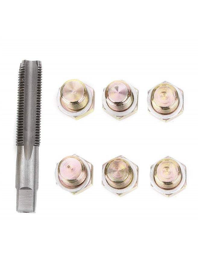 Generic Thread Tool Set,M13 x 1.25MM Oil Drain Plug Tap Thread Repair Kit Oil Pan Screws Rethread Tool  - Image 2