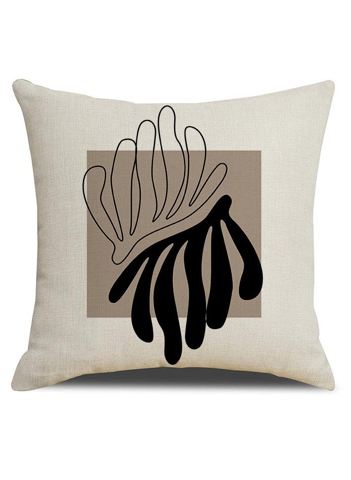 Loquat Pillow Covers Set of 4, Throw Pillow Cover, Modern style Cushion Covers 45cm x 45cm,For Living Room Sofa Couch Bed Pillowcases - Image 5