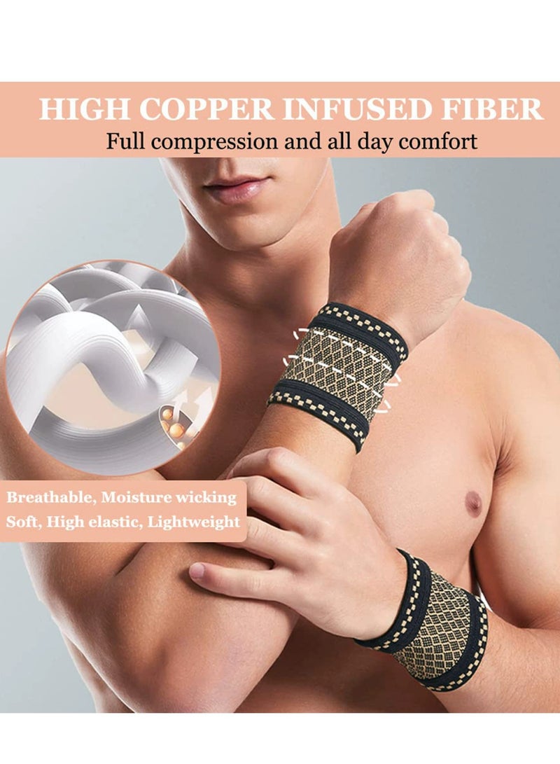 DURKU Sports Bands Breathable Injury Protection Wrist Guards, Sandbag Wrist Guard Workout Sandbag Wrist Resistance Wrist Weight Training Aid for Strength Training (Size: S) - Image 5